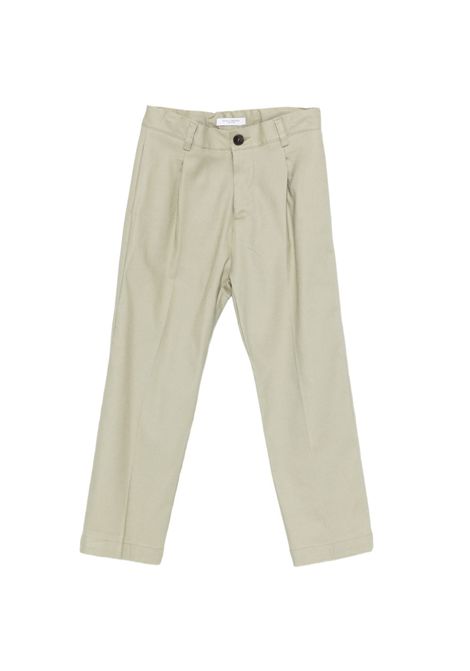 Pantaloni classici PAOLO PECORA KIDS | PP4239MATCHA